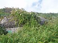 Bunker in het Pointe de la Garde-Guèrin waarin een kanon stond