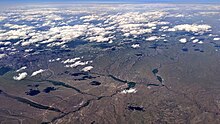 Salmon Falls Creek headwaters area in Nevada, with the confluence of north and south forks and south fork tributary streams