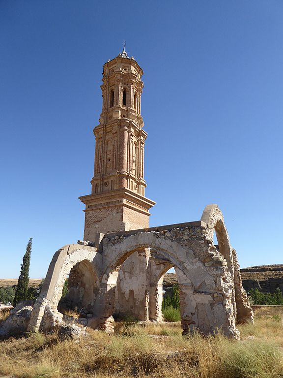 10th place: Old church of Saint Peter, in Samper del Salz (Zaragoza).