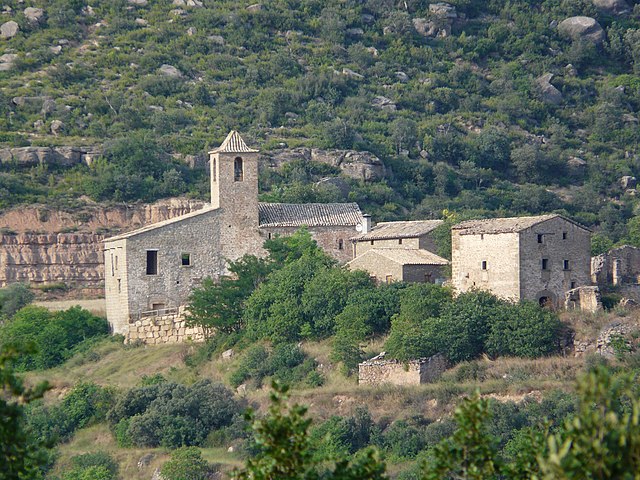 La Torre de Rialb, uma pequena aldeia do município de La Baronia de Rialb