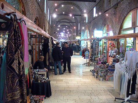 The Gazi Husrev-beg-Bazaar.