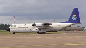 Saudi Airlines Lockheed L-100 in 2011