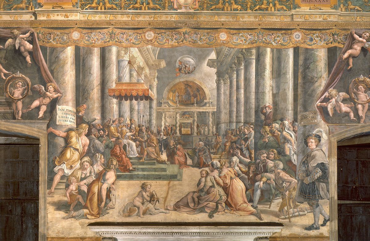 The Donation of Constantine, 1520–1524