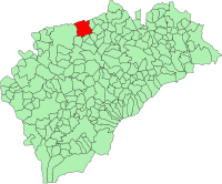 Localisation de Olombrada