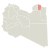 Map of the district of Derna