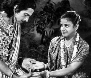 Vuoden 1940 tamilinkielinen elokuva Sakuntalai.