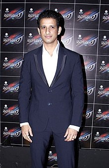 Sharman Joshi at 'The Outsider' launch party (Cropped).jpg