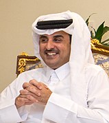Tamim ben Hamad Al Thani, émir, sixième souverain le plus riche du monde, - Qatar -