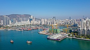 Shekou fishing harbor, Nanshan District, Shenzhen.