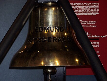 Bell from the SS Edmund Fitzgerald