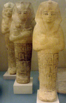 Ouchebtis de Siptah conservés au Metropolitan Museum of Art de New York