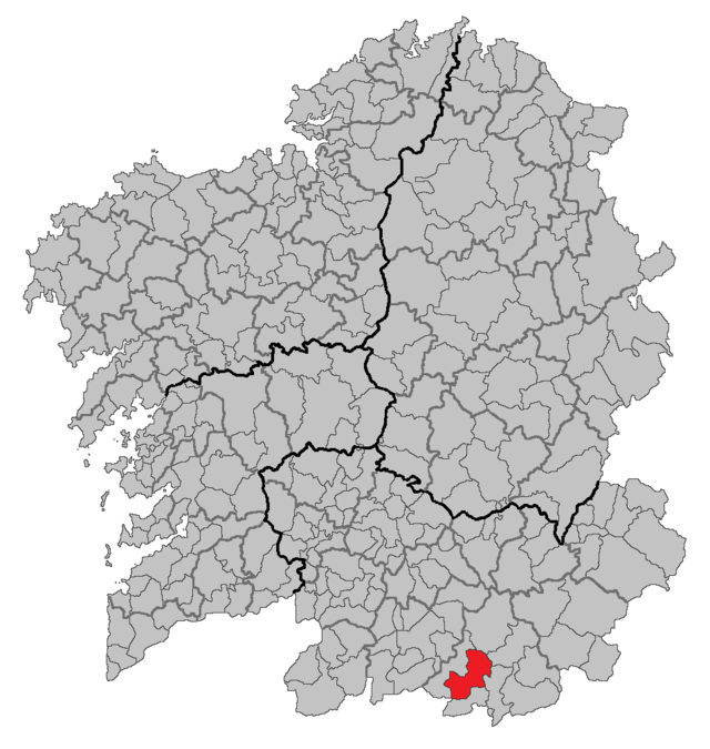 Monterrei - Localizazion