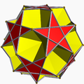 小十二面半二十面体 （十二・十二面体と星型五角形が共通）