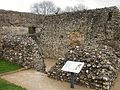 Solar undercroft at Eynsford Castle in Eynsford. [39]