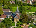 * Nomination The Lutheran cemetery church of St. Moritz in Sonnefeld, aerial view. --Ermell 09:23, 24 December 2023 (UTC) * Promotion  Support Good quality. --Johann Jaritz 11:53, 24 December 2023 (UTC)