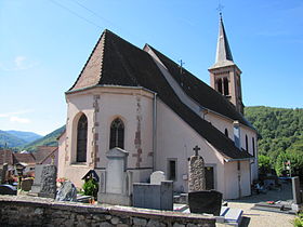 Havainnollinen kuva artikkelista Saint-Jean-Baptiste Church in Soultzbach-les-Bains