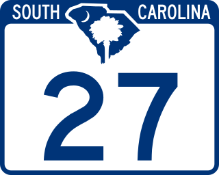 <span class="mw-page-title-main">South Carolina Highway 27</span>