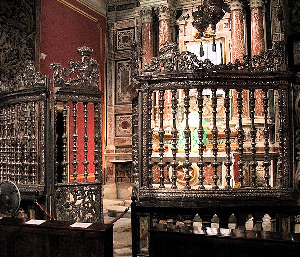 The silver gate in St. John's Co-Cathedral was painted black by the Maltese so that the French troops would not realize that it was made of silver and