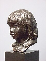 Auguste Renoir, Buste de Coco [Busto de Coco] (1908), Fráncfort del Meno, museo Städel