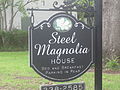 Steel Magnolias Bed and Breakfast sign IMG 2037.JPG