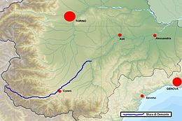 Mappa del fiume