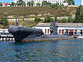 Ruská diesel-elektrická ponorka PZS-50 třídy Romeo v Sevastopolu
