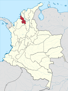 Dipartimento di Sucre – Localizzazione