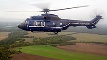 Super Puma der deutschen Bundespolizei