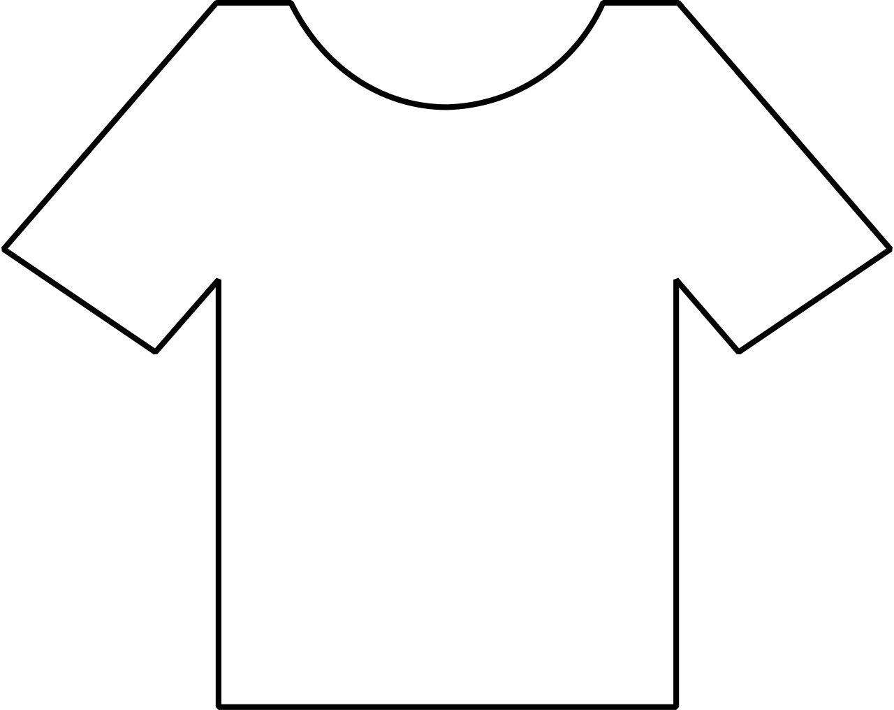 File:T-shirt (White).svg - Wikimedia Commons