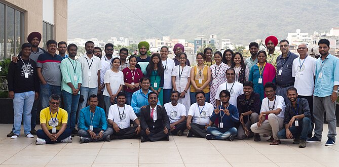 Group photo of the participants at TTT 2019. 