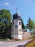 Tower and enclosure wall of the former Taltitz manor