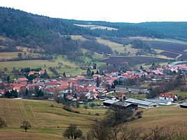 View of Teichel from the southeast