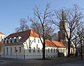 Binnenstad van Teltow, met de Sint-Adreaskerk