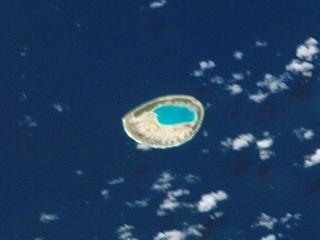 Tepoto (South) Atoll in French Polynesia