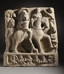 The Hindu God Revanta and Companions LACMA M.73.87.1 (1 of 9).jpg