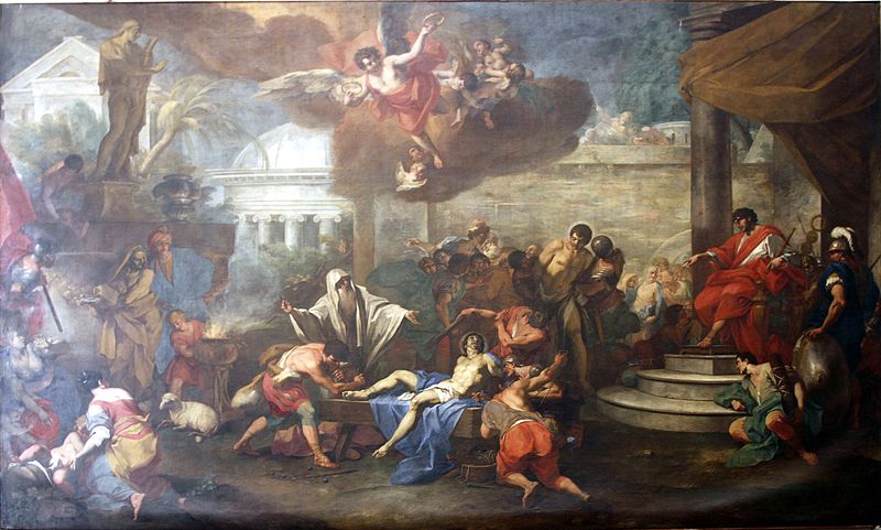 File:The Martyrdom of Saints Cosmas and Damian by Antonio Balestra - Padua 2016 (2).jpg