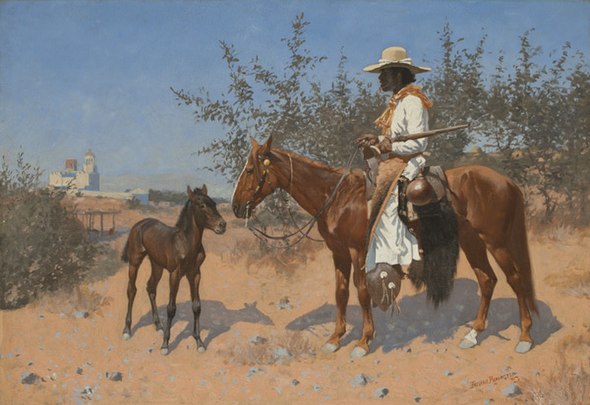 The Sentinel, 1889, Oil on canvas, Sid Richardson Museum