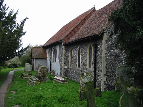 The church of St Cosmus and St Damian, Blean - geograph.org.uk - 752048.jpg