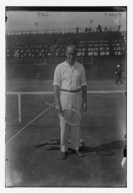 Theodore Roosevelt Pell at the 1917 US Open.jpg