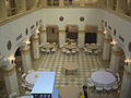 Spanish Court, looking down from the mezzanine