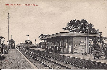 Tivetshall station