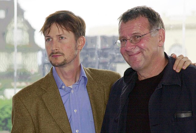 Todd Field & Tom Wilkinson Deauville Film Festival September 2001