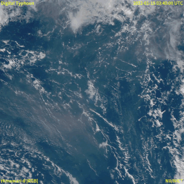 2022 Hunga Tonga–Hunga Ha'apai eruption by Japan Meteorological Agency/Digital Typhoon