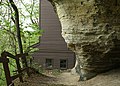 Tower Hill State Park, Wisconsin. This is the base of the shot tower, where lead shot was made.