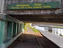 Tūranganui river sign