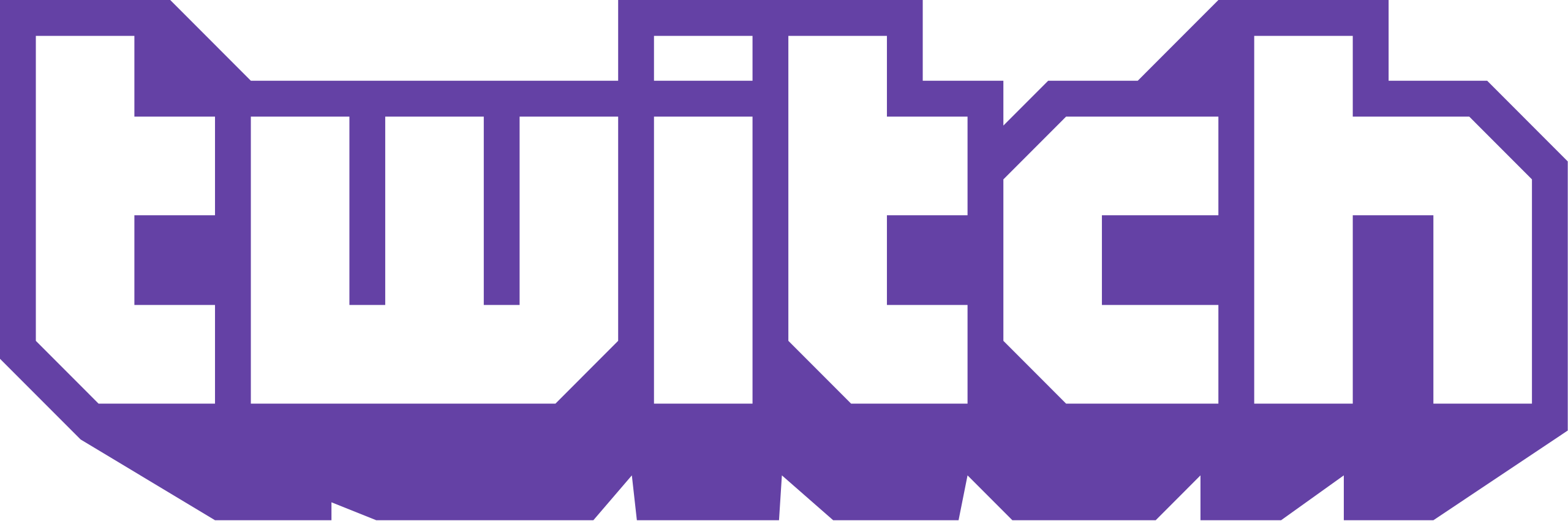 Twitch logo PNG transparent image download, size: 2000x1235px