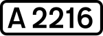 A2216 road