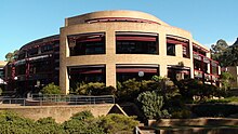 The McKinnon Building at the Wollongong Campus, named after former Vice-Chancellor Ken McKinnon Uni of Wollongong McKinnon building.JPG