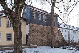 Untere Allee, Häfenmarkt 11, Stadtmauerrest Hildburghausen 20180222 001