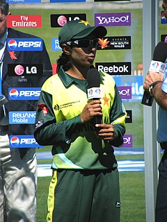 Urooj Mumtaz Pakistani cricketer and commentator